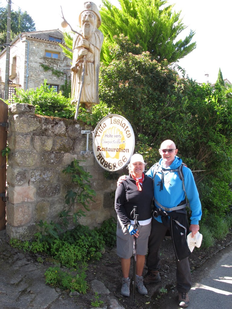 John had walked back up the track and helped me by taking my backpack ... much appreciated at the end of the day!